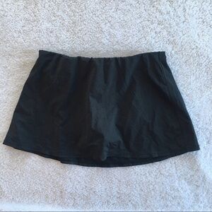 Jag Black Swim Skirt Bottom